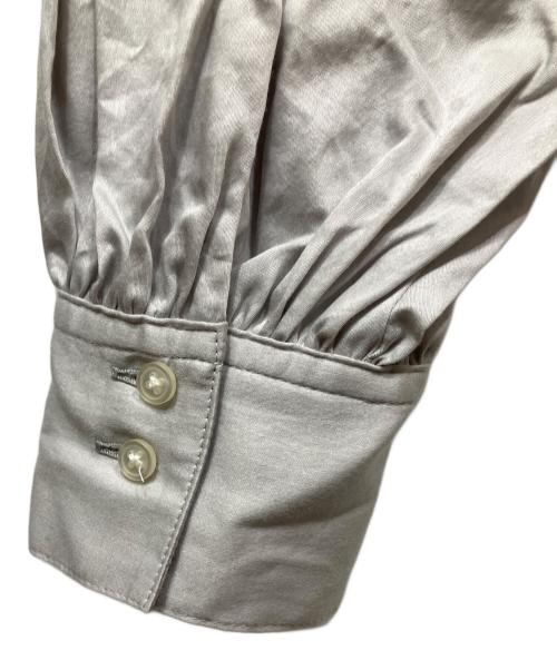 foufou（フーフー）foufou (フーフー) stand collar dress shirts グレー サイズ:FREEの古着・服飾アイテム