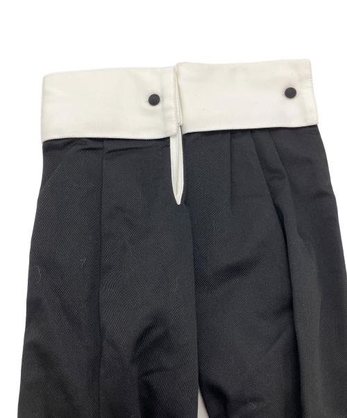 foufou（フーフー）foufou (フーフー) double cuffs bicolor one piece ブラック サイズ:1の古着・服飾アイテム