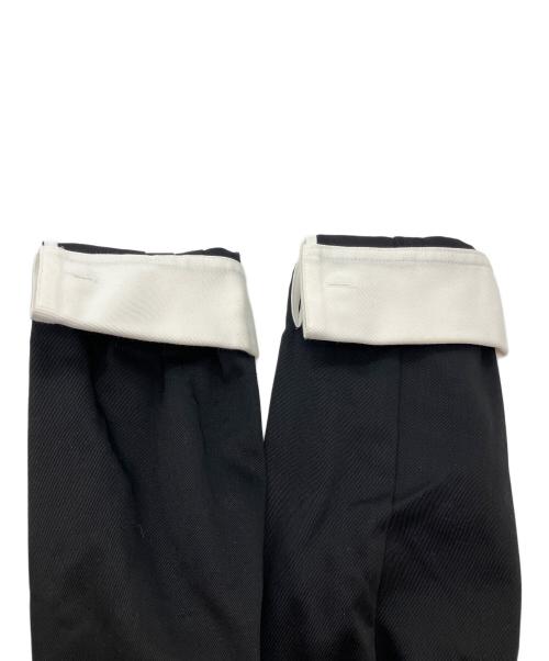 foufou（フーフー）foufou (フーフー) double cuffs bicolor one piece ブラック サイズ:1の古着・服飾アイテム