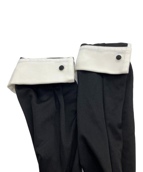 foufou（フーフー）foufou (フーフー) double cuffs bicolor one piece ブラック サイズ:1の古着・服飾アイテム