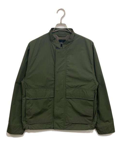 theory（セオリー）theory (セオリー) ステンカラーボンバージャケット カーキ サイズ:Sの古着・服飾アイテム