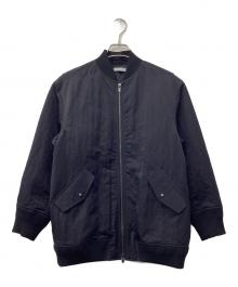 theory luxe（セオリーリュクス）の古着「ボンバージャケット」｜ブラック