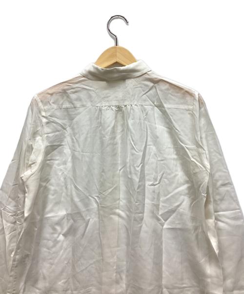 Conte（コンテ）Conte (コンテ) キュプラシルクシャツ ホワイト サイズ:表記なしの古着・服飾アイテム