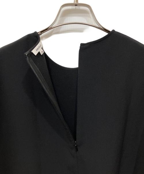 ENFOLD（エンフォルド）ENFOLD (エンフォルド) 2WAY SLEEVE PULLOVER ブラック サイズ:38の古着・服飾アイテム