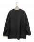 ENFOLD (エンフォルド) 2WAY SLEEVE PULLOVER ブラック サイズ:38：7000円