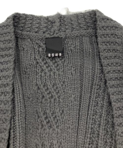 BGHB（バガーチ）BGHB (バガーチ) KNIT COMBI DENIM JKT グレー×インディゴ サイズ:FREEの古着・服飾アイテム