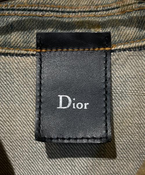 DIOR HOMME（ディオール オム）DIOR HOMME (ディオール オム) アイスブルーラスターコーティングジャケット ブルー サイズ:48の古着・服飾アイテム