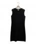 FOXEY（フォクシー）の古着「ノースリーブニットワンピース」｜ブラック