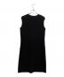 FOXEY (フォクシー) ノースリーブニットワンピース ブラック サイズ:38：6000円