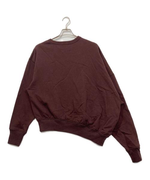 INSCRIRE（アンスクリア）INSCRIRE (アンスクリア) アシンメトリースウェット ブラウン サイズ:Mの古着・服飾アイテム