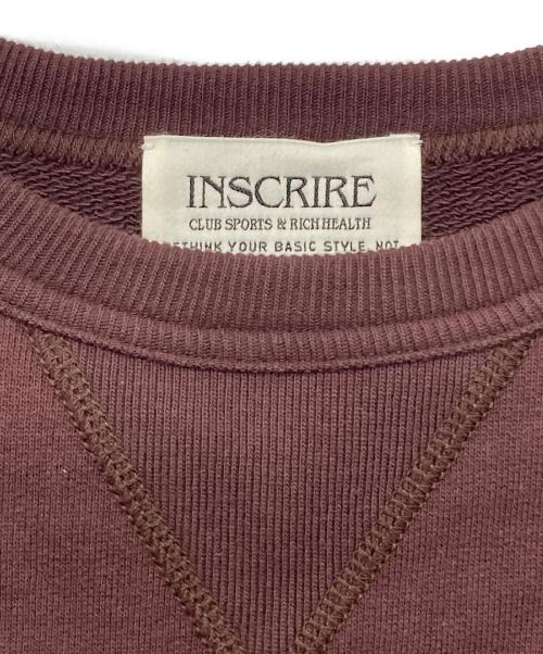 INSCRIRE（アンスクリア）INSCRIRE (アンスクリア) アシンメトリースウェット ブラウン サイズ:Mの古着・服飾アイテム