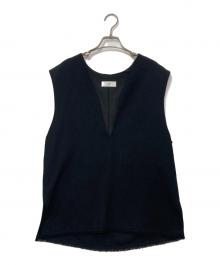 SLOBE IENA（スローブ イエナ）の古着「リングツィードジレ」｜ブラック