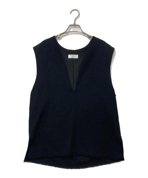 SLOBE IENA（スローブ イエナ）SLOBE IENA (スローブ イエナ) リングツィードジレ ブラック サイズ:-の古着・服飾アイテム