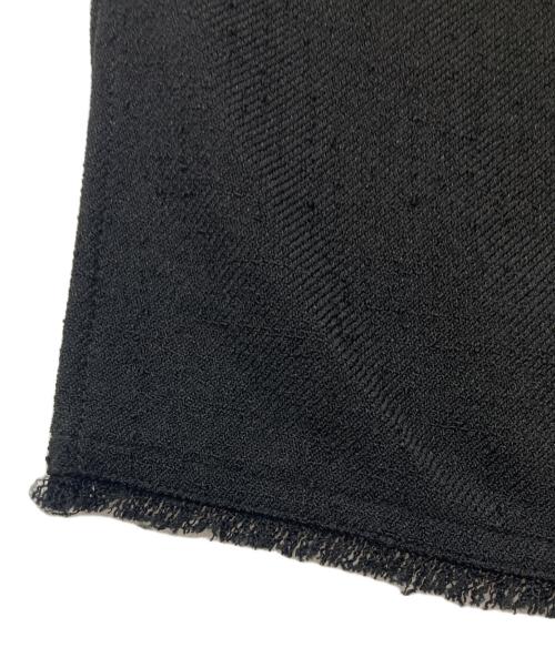 SLOBE IENA（スローブ イエナ）SLOBE IENA (スローブ イエナ) リングツィードジレ ブラック サイズ:-の古着・服飾アイテム