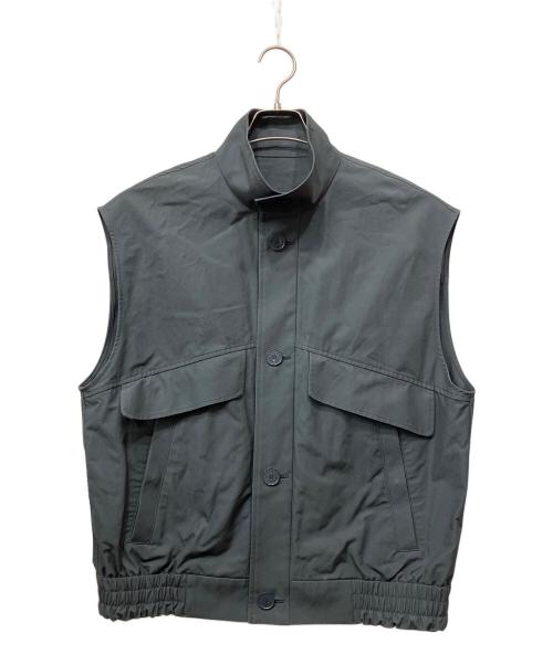 ASTRAET（アストラット）ASTRAET (アストラット) COタイプライタースタンドカラーベスト グレー サイズ:FREEの古着・服飾アイテム