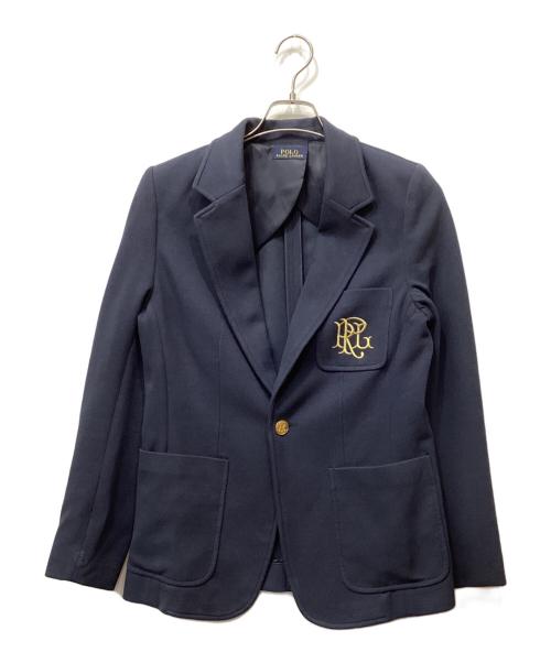 POLO RALPH LAUREN（ポロ・ラルフローレン）POLO RALPH LAUREN (ポロ・ラルフローレン) 金釦テーラードジャケット ネイビー サイズ:Lの古着・服飾アイテム