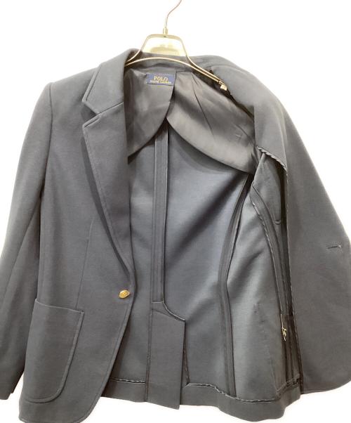 POLO RALPH LAUREN（ポロ・ラルフローレン）POLO RALPH LAUREN (ポロ・ラルフローレン) 金釦テーラードジャケット ネイビー サイズ:Lの古着・服飾アイテム
