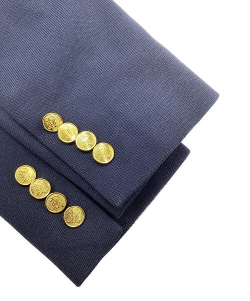 POLO RALPH LAUREN（ポロ・ラルフローレン）POLO RALPH LAUREN (ポロ・ラルフローレン) 金釦テーラードジャケット ネイビー サイズ:Lの古着・服飾アイテム