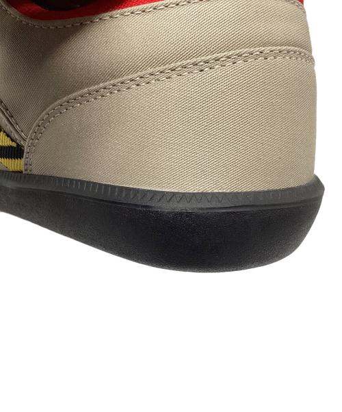 Sangacio（サンガッチョ）Sangacio (サンガッチョ) にゅ SNEAKERS（にゅーずスニーカー） ベージュ サイズ:27.5㎝の古着・服飾アイテム