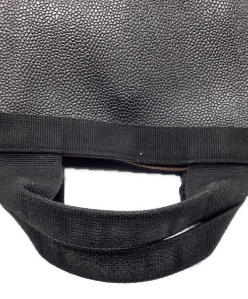 Herve Chapelier（エルベシャプリエ）Herve Chapelier (エルベシャプリエ) ハンドバッグ ブラックの古着・服飾アイテム