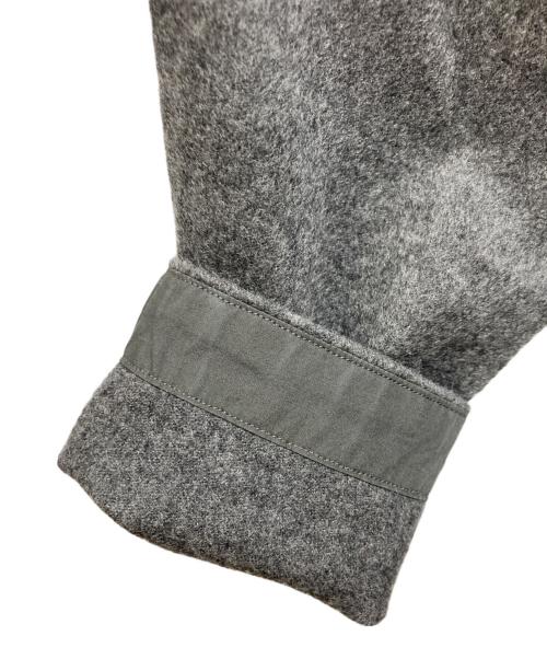 TOKIHO（トキホ）TOKIHO (トキホ) ウールカシミヤバンドカラーワンピース グレー サイズ:1の古着・服飾アイテム
