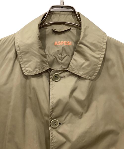 ASPESI（アスペジ）ASPESI (アスペジ) ステンカラーコート ベージュ サイズ:Mの古着・服飾アイテム