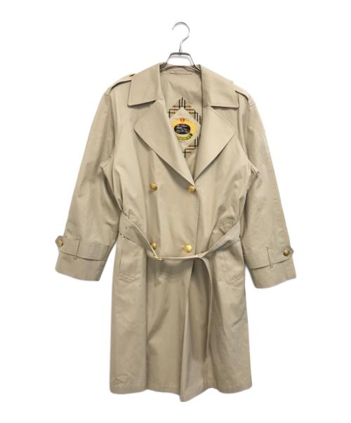 Burberry's（バーバリー）Burberry's (バーバリーズ) 金釦トレンチコート ベージュ サイズ:9号の古着・服飾アイテム