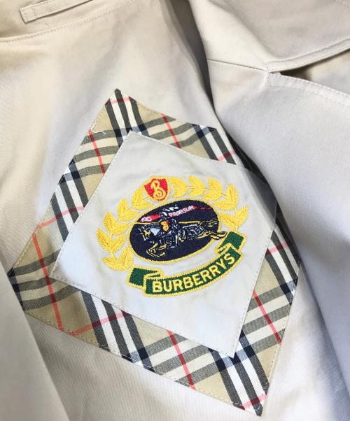 Burberry's（バーバリー）Burberry's (バーバリーズ) 金釦トレンチコート ベージュ サイズ:9号の古着・服飾アイテム