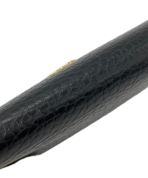 GUCCI（グッチ）GUCCI (グッチ) GGマーモント 6連レザー キーケース ブラックの古着・服飾アイテム