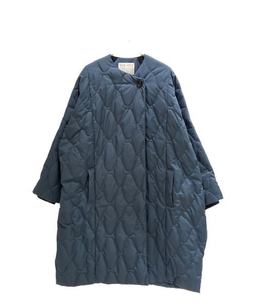 RIM.ARK（リムアーク）RIM.ARK (リムアーク) ラップコクーンダウンコート ネイビー サイズ:FREEの古着・服飾アイテム