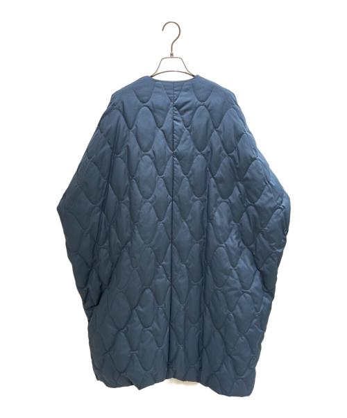RIM.ARK（リムアーク）RIM.ARK (リムアーク) ラップコクーンダウンコート ネイビー サイズ:FREEの古着・服飾アイテム