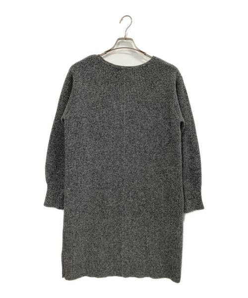 JUSGLITTY（ジャスグリッティー）JUSGLITTY (ジャスグリッティー) ラメニットワンピース グレー サイズ:2の古着・服飾アイテム