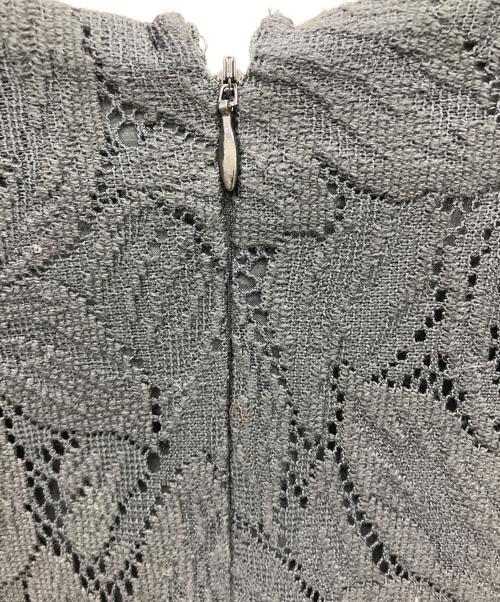 CLANE（クラネ）CLANE (クラネ) カーテンレース カフ ワンピース ブラック サイズ:1の古着・服飾アイテム