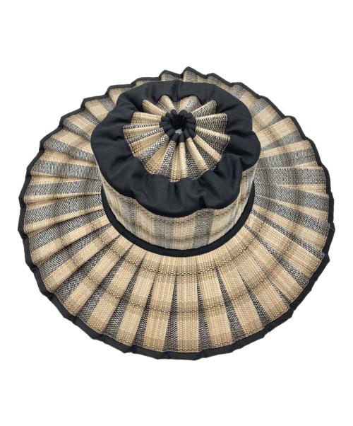 Lorna Murray（ローナマーレイ）Lorna Murray (ローナマーレイ) カプリハット ブラックの古着・服飾アイテム