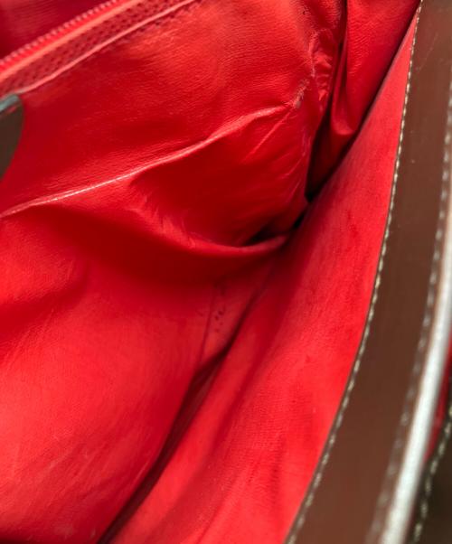 CELINE（セリーヌ）CELINE (セリーヌ) サークルロゴ2WAYショルダーバッグ ブラウンの古着・服飾アイテム