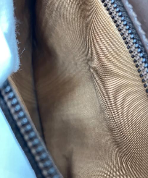 CELINE（セリーヌ）CELINE (セリーヌ) サークルロゴ2WAYショルダーバッグ ブラウンの古着・服飾アイテム