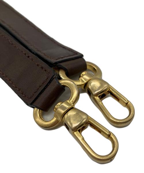 CELINE（セリーヌ）CELINE (セリーヌ) サークルロゴ2WAYショルダーバッグ ブラウンの古着・服飾アイテム