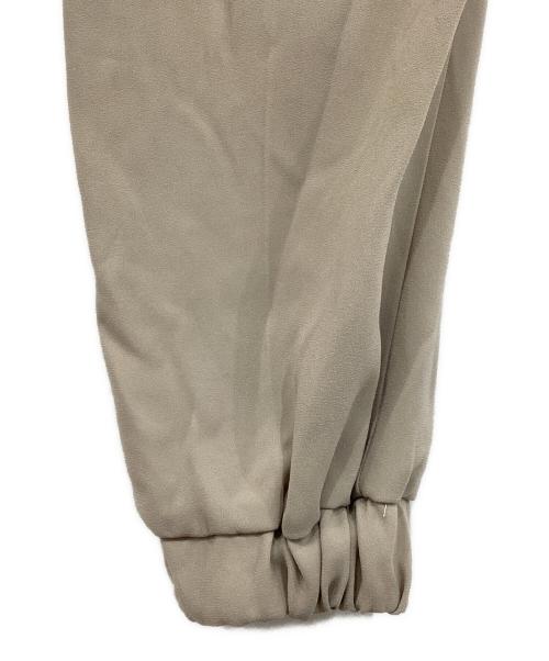 GALLARDA GALANTE（ガリャルダガランテ）GALLARDA GALANTE (ガリャルダガランテ) ジョーゼットジョガーパンツ ベージュ 未使用品の古着・服飾アイテム