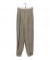 GALLARDA GALANTE（ガリャルダガランテ）の古着「ジョーゼットジョガーパンツ」｜ベージュ