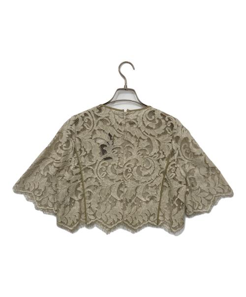 anuans（アニュアンス）anuans (アニュアンス) エデンフラワーレースブラウス ベージュ サイズ:Fの古着・服飾アイテム