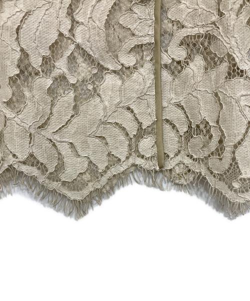 anuans（アニュアンス）anuans (アニュアンス) エデンフラワーレースブラウス ベージュ サイズ:Fの古着・服飾アイテム