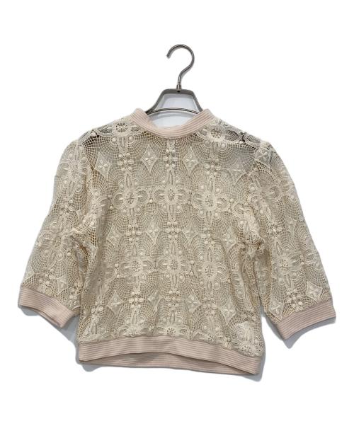 CLANE（クラネ）CLANE (クラネ) CLASSIC LACE TOPS アイボリー サイズ:1の古着・服飾アイテム