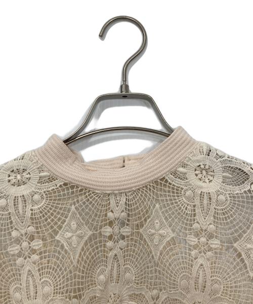 CLANE（クラネ）CLANE (クラネ) CLASSIC LACE TOPS アイボリー サイズ:1の古着・服飾アイテム