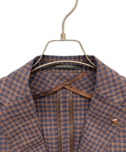 TAGLIATORE（タリアトーレ）TAGLIATORE (タリアトーレ) 2Bジャケット ブラウン サイズ:48の古着・服飾アイテム