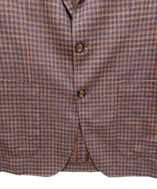 TAGLIATORE（タリアトーレ）TAGLIATORE (タリアトーレ) 2Bジャケット ブラウン サイズ:48の古着・服飾アイテム