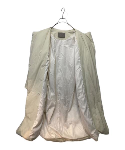 heliopole（エリオポール）heliopole (エリオポール) LIMONTA NARROW DOWN COAT アイボリー サイズ:36の古着・服飾アイテム