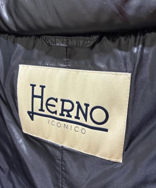 HERNO（ヘルノ）HERNO (ヘルノ) ダウンコート ブラック サイズ:38 未使用品の古着・服飾アイテム