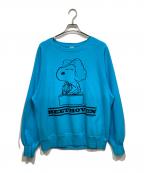 NEXUSVII×PEANUTSネクサスセブン×ピーナッツ）の古着「SNP-BEETHOVEN CREW」｜ブルー