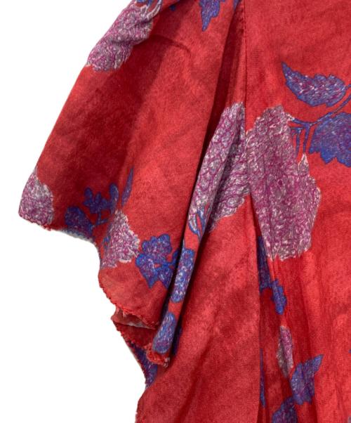 Velnica（ヴェルニカ）Velnica (ヴェルニカ) フレアワンピース レッド サイズ:記載なしの古着・服飾アイテム