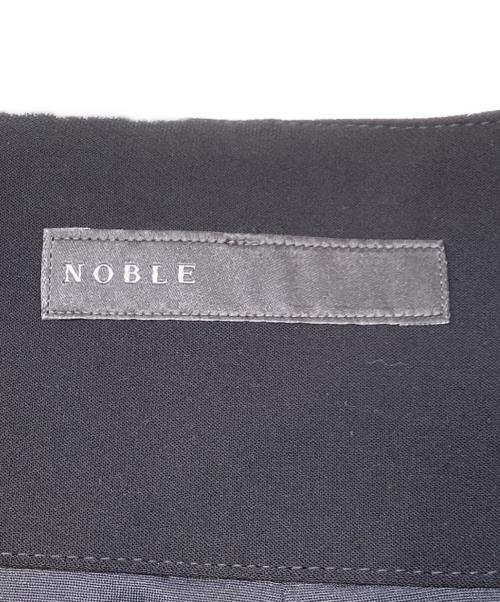 Noble（ノーブル）Noble (ノーブル) ジャージーライクカラータイトスカート ブラック サイズ:34の古着・服飾アイテム